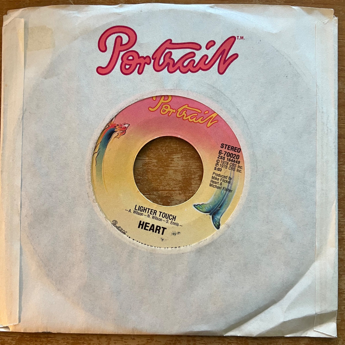 Heart - Straight On / 1. US-Press. 1978 - Very nice Copy