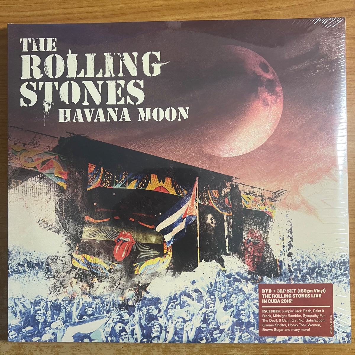 Rolling Stones - Havan Moon / 3 LP - 1.EU 2016 incl. DVD - (Mint & Sealed)