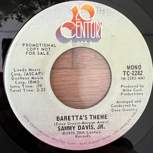 Sammy Davis Jr. - Baretta's Theme / US-Promo 1976 - (M-/Neutral)