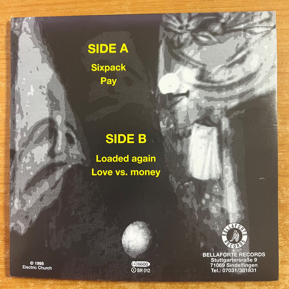 Electric Church - Fruitwater E.P. / 1. D-Press. 1995 - (M-/Mint)