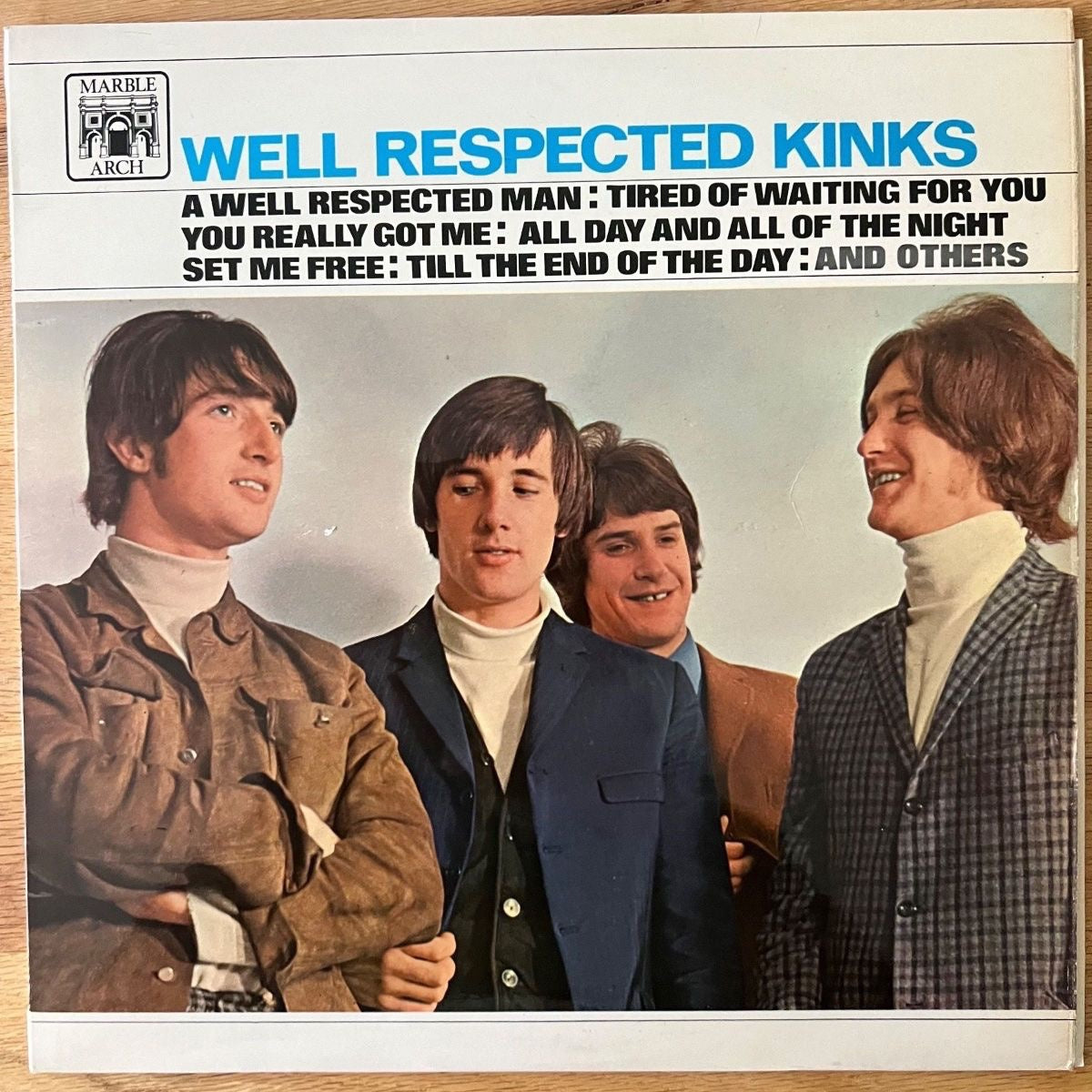 Kinks - Well Respected The Kinks / 1. UK-Press. 1966 - Mono - (M-/VG++)