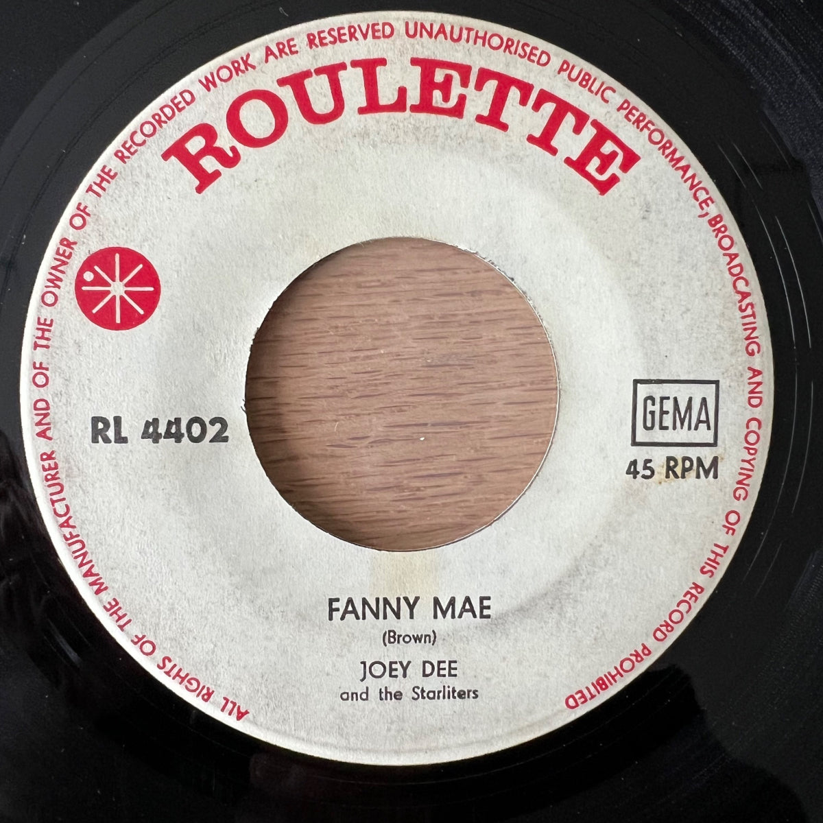 Joey Dee & The Starlighters - Ya Ya / 1. D-Press. 1962 - (VG/VG+)