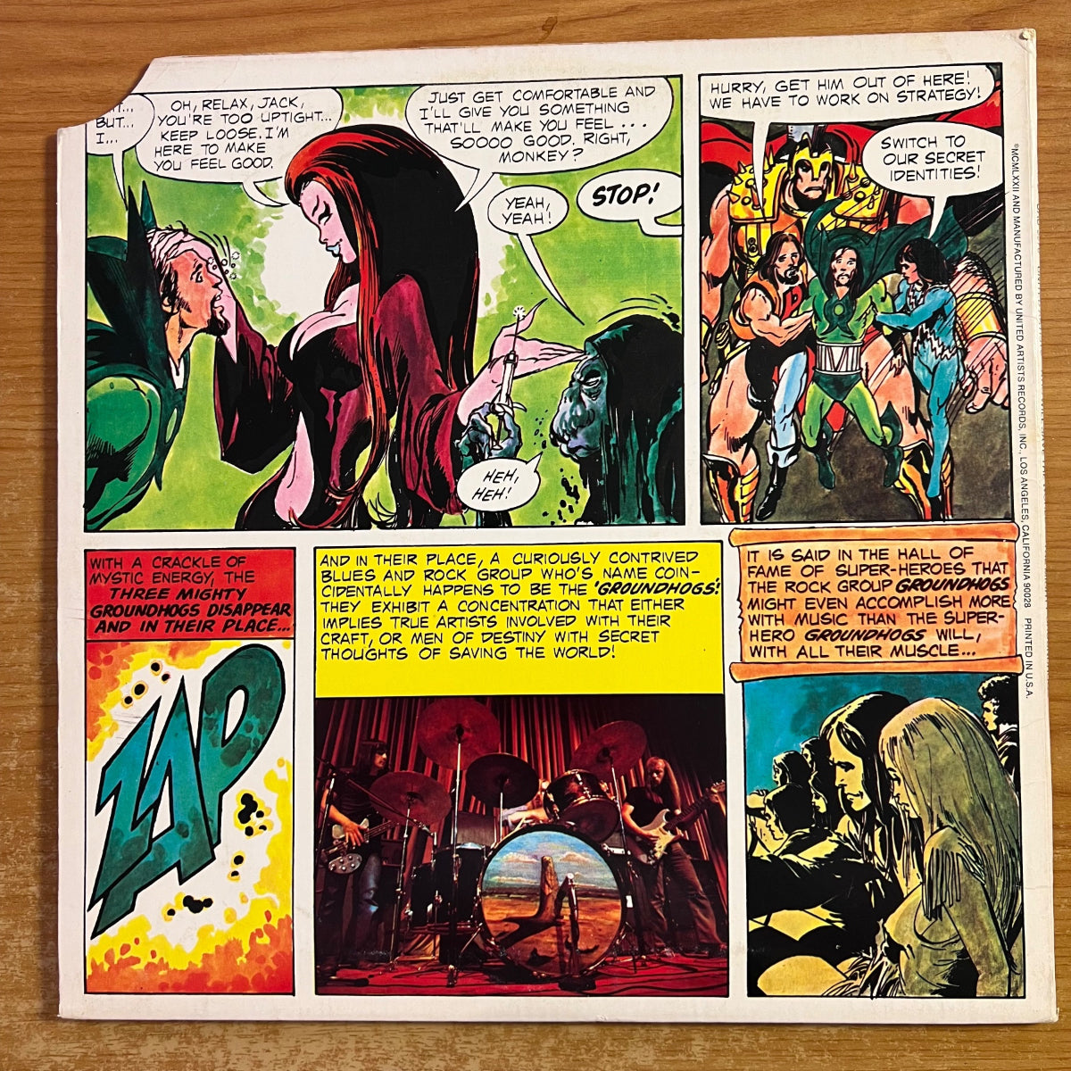 Groundhogs - Who Will Save The World? / 1st US Press. 1972 - (M-/VG+)