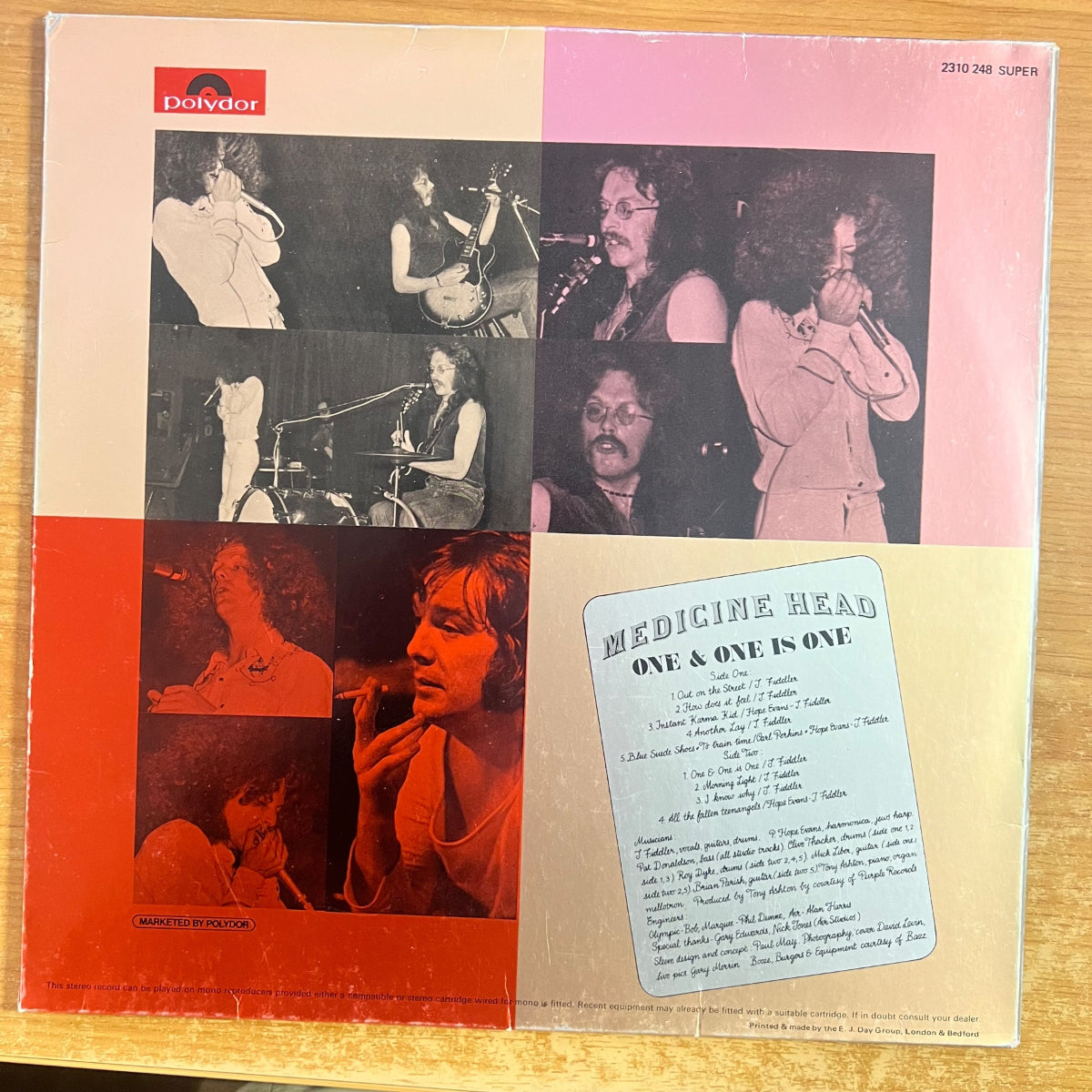 Medicine Head - One & One Is One / 1. UK-Press. 1973 - (M-/VG+)