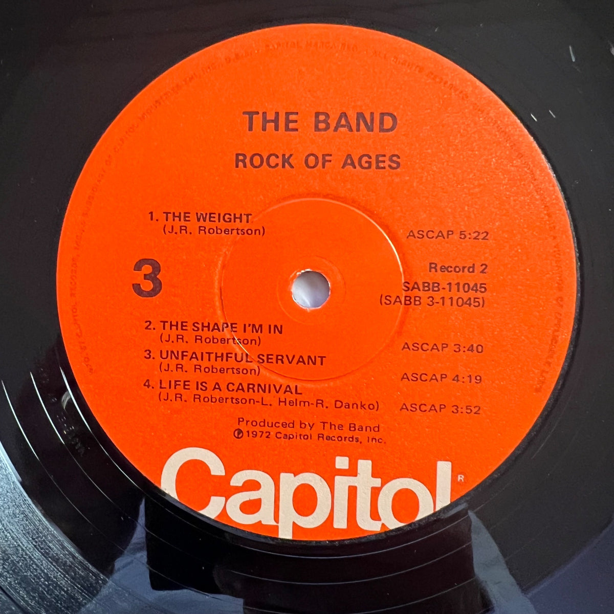 Band - Rock Of Ages / 2 LP - US-Press. 1975 - (M-/VG++)