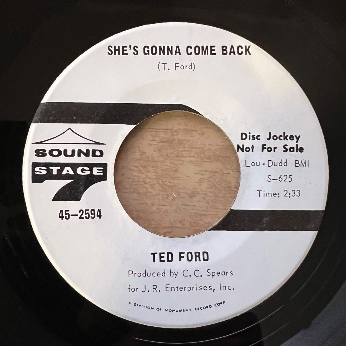 Ted Ford - Pretty Girls Everywhere / US-Promo 1967 - (VG++/Neutral)