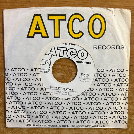 Jimmy Gilmer - Sugar In The Woods / US-Promo 1969 - (VG+/VG+)