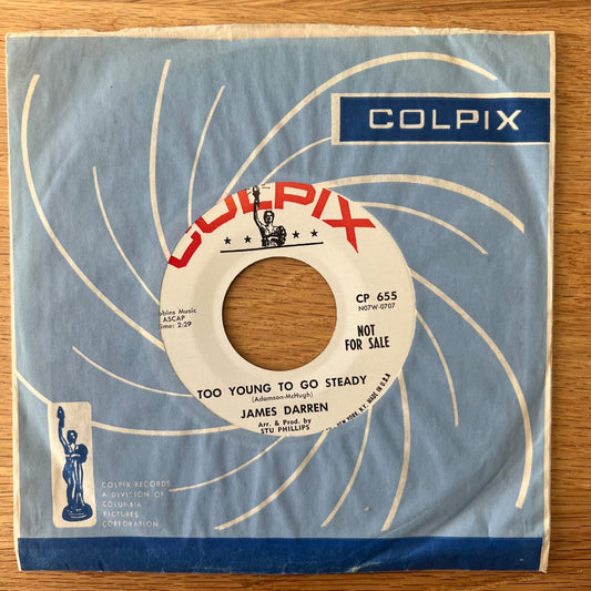 James Darren - Hail To The Conquering Hero / US-Promo 1962 - (VG++/VG)