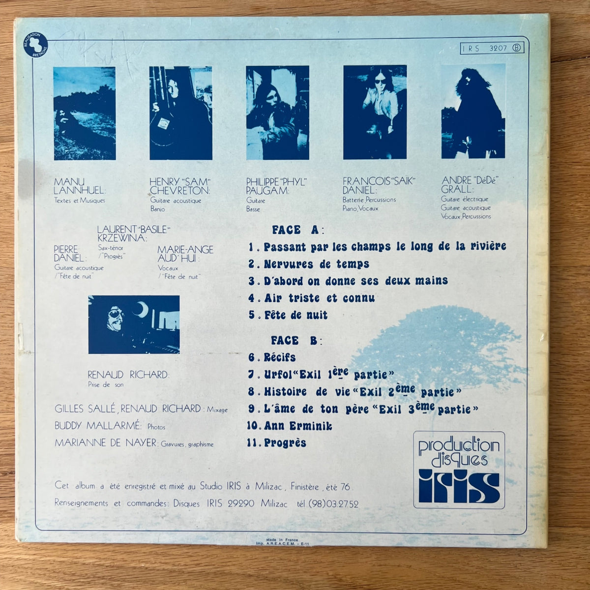 Manu Lannhuel - Same / 1. France-Press. 1977 - (M-/VG++)