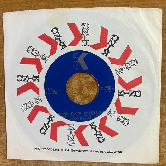 Wynonie Harris - Drinkin' Wine, Spa-Dee-O-Dee / US RE - (M-/VG+)