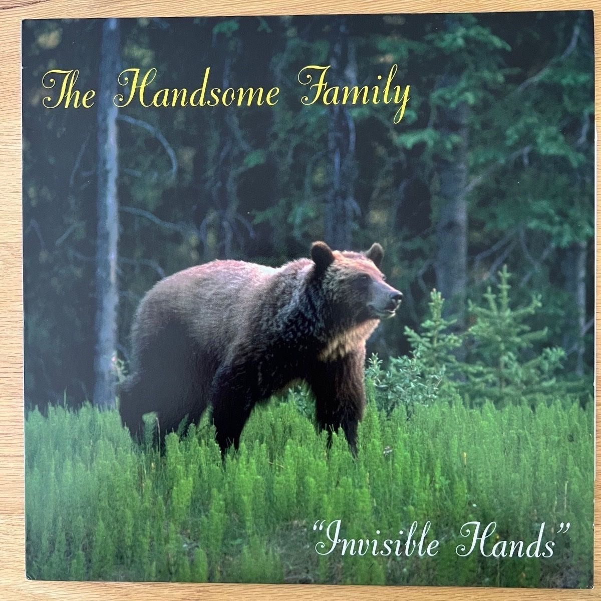 Handsome Family - Invisible Hands / LP Mini Album - 1st US Press. 1997 - (M-/M-)