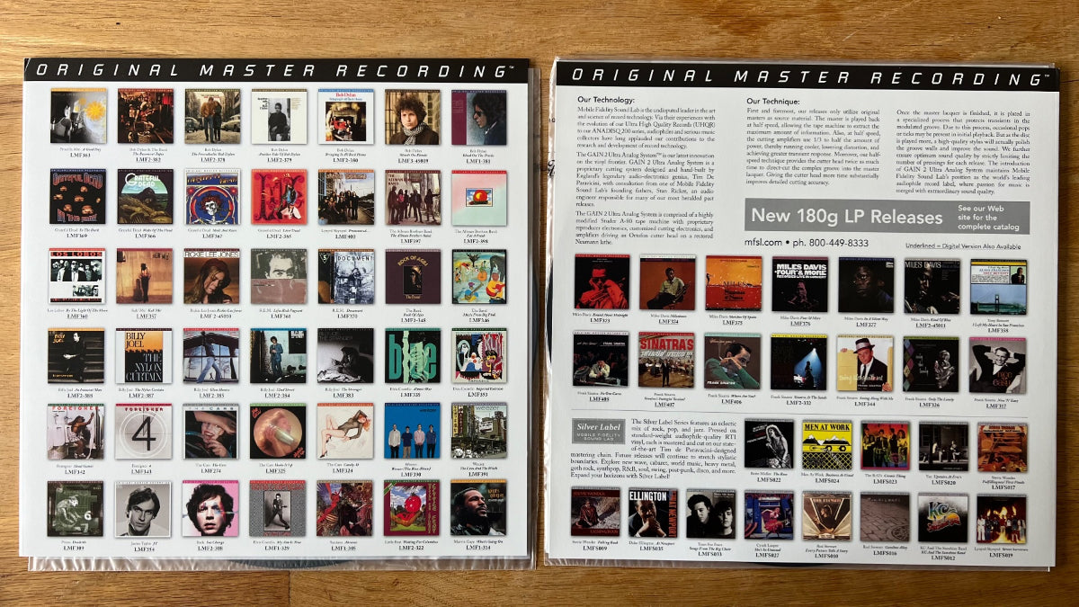 Billy Joel - Glass Houses / Audiophile MFSL 2013 - (M-/M-)