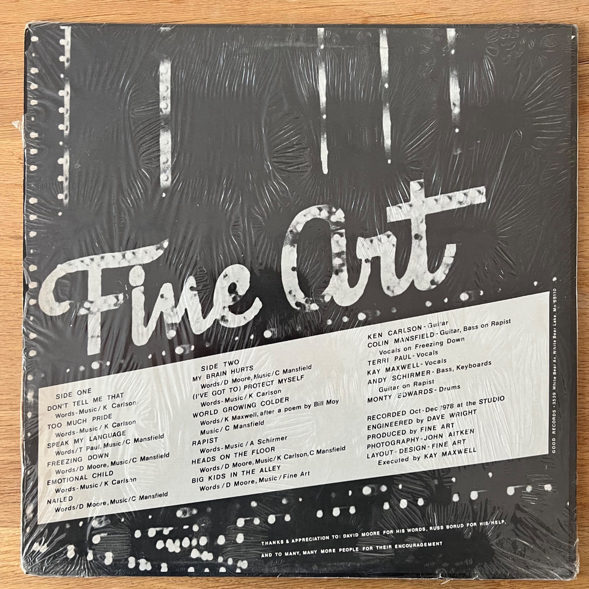 Fine Art - Same / 1. US-Press. 1979 - Very nice Copy