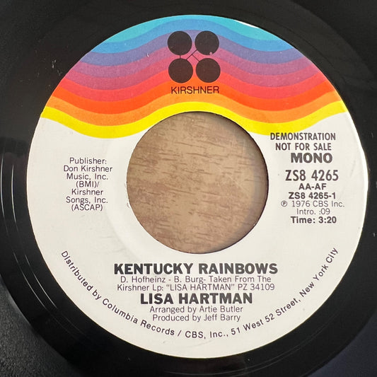 Lisa Hartman - Kentucky Rainbow / US-Promo 1976 - (M-/Neutral)