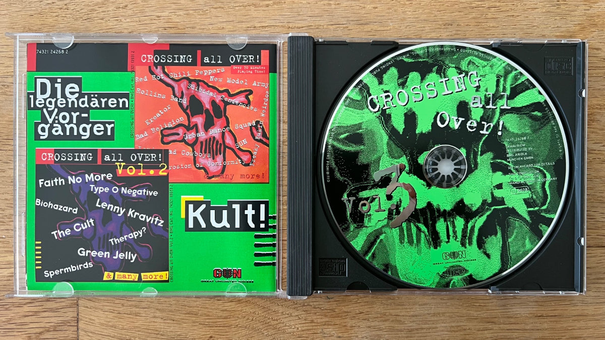 Various - Crossing All Over! Vol. 3 / 1. D-Press. 1994 - (M-/M-)