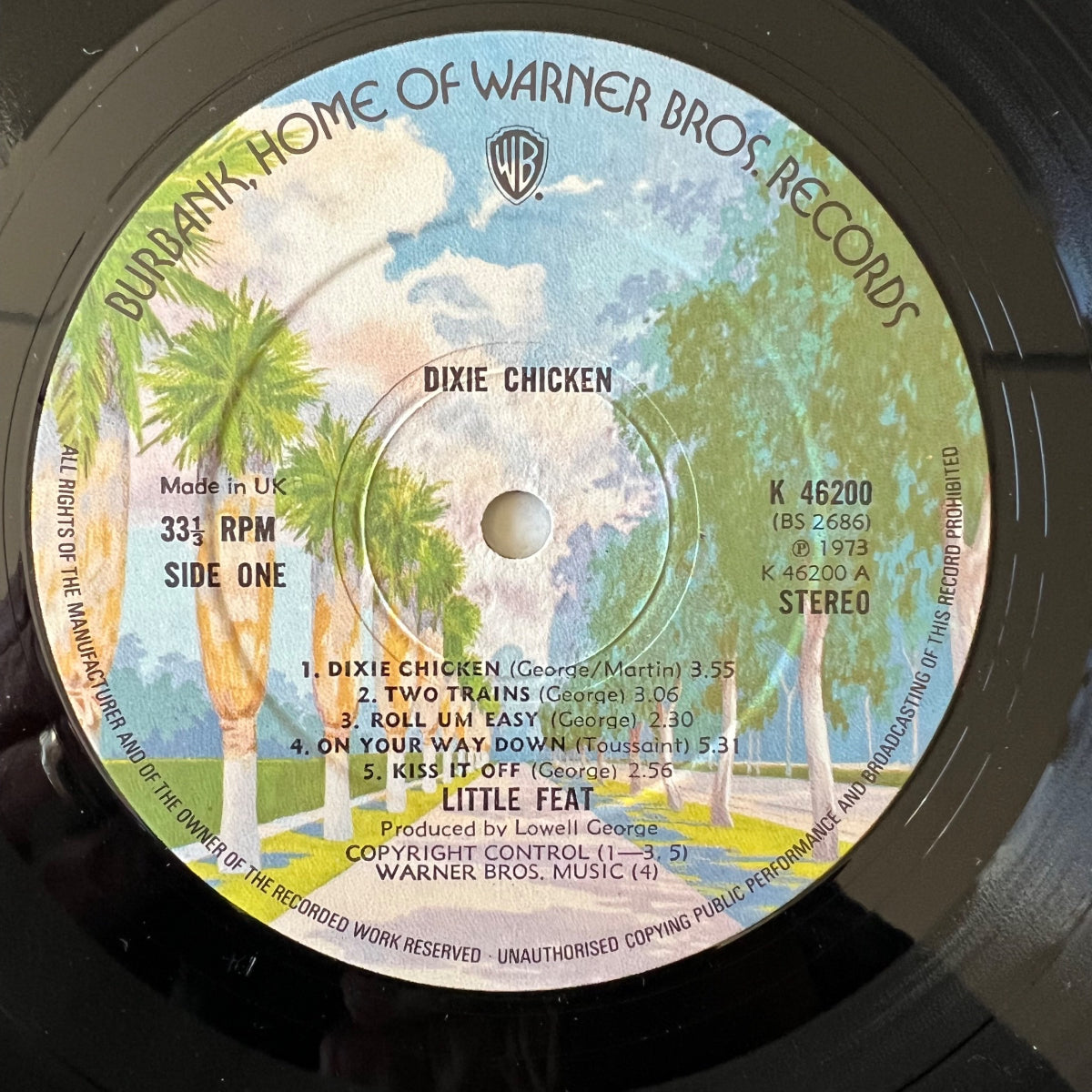 Little Feat - Dixie Chicken / UK-Press. 1974 - (M-/VG++)