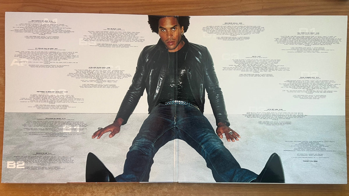 Lenny Kravitz - Lenny / 2 LP - 1. EU-Press. 2001 - (M-/M-)