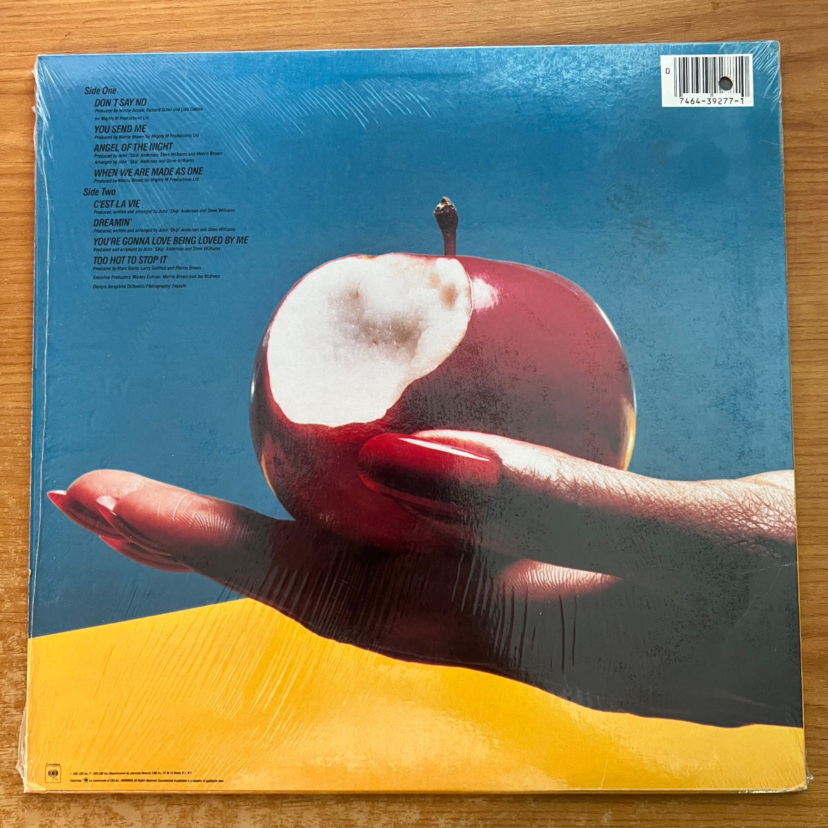 Manhattans - Too Hot To Stop It / 1. US-Press. 1985 - (M-/VG++)