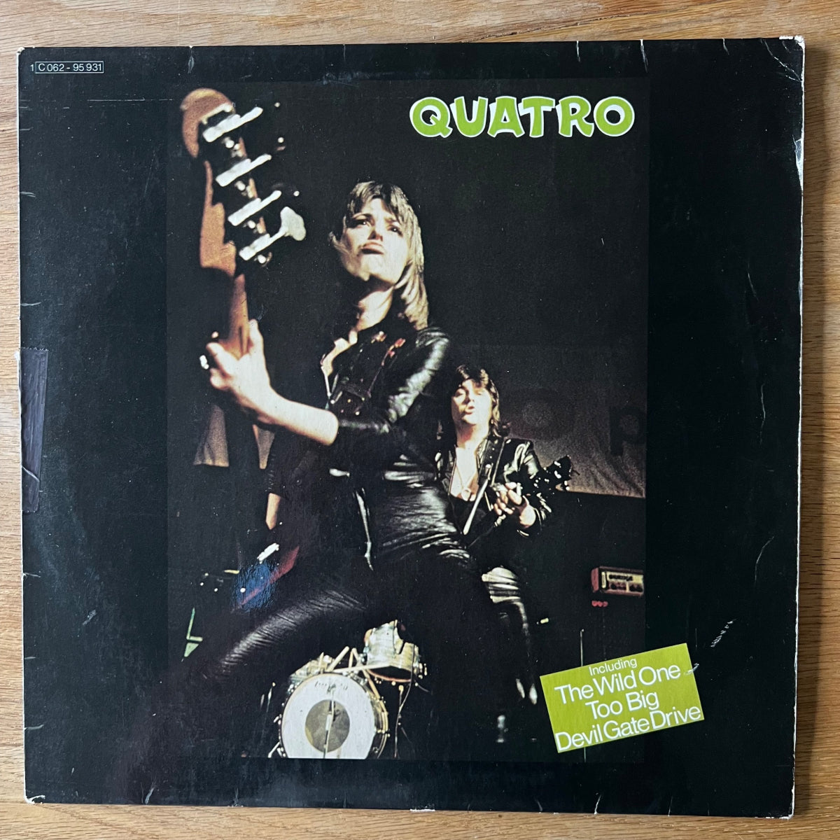 Suzi Quatro - Quatro / 1. D-Press. 1974 - (VG+/VG+)