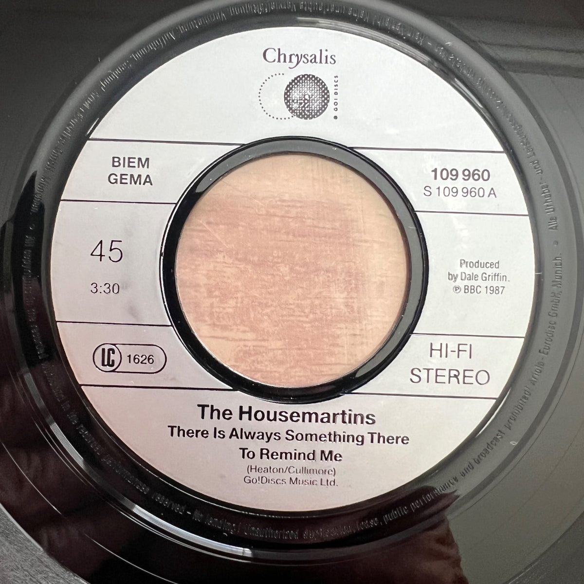 Housemartins - There Is Always Something There To Remind Me / 1. D-Press. 1988 - (M-/VG+)