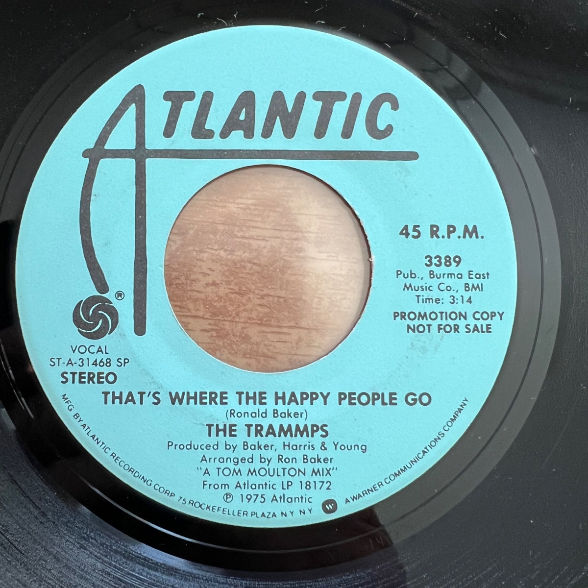 Trammps - Disco Inferno / US-Promo 1976  - (M-/Neutral)