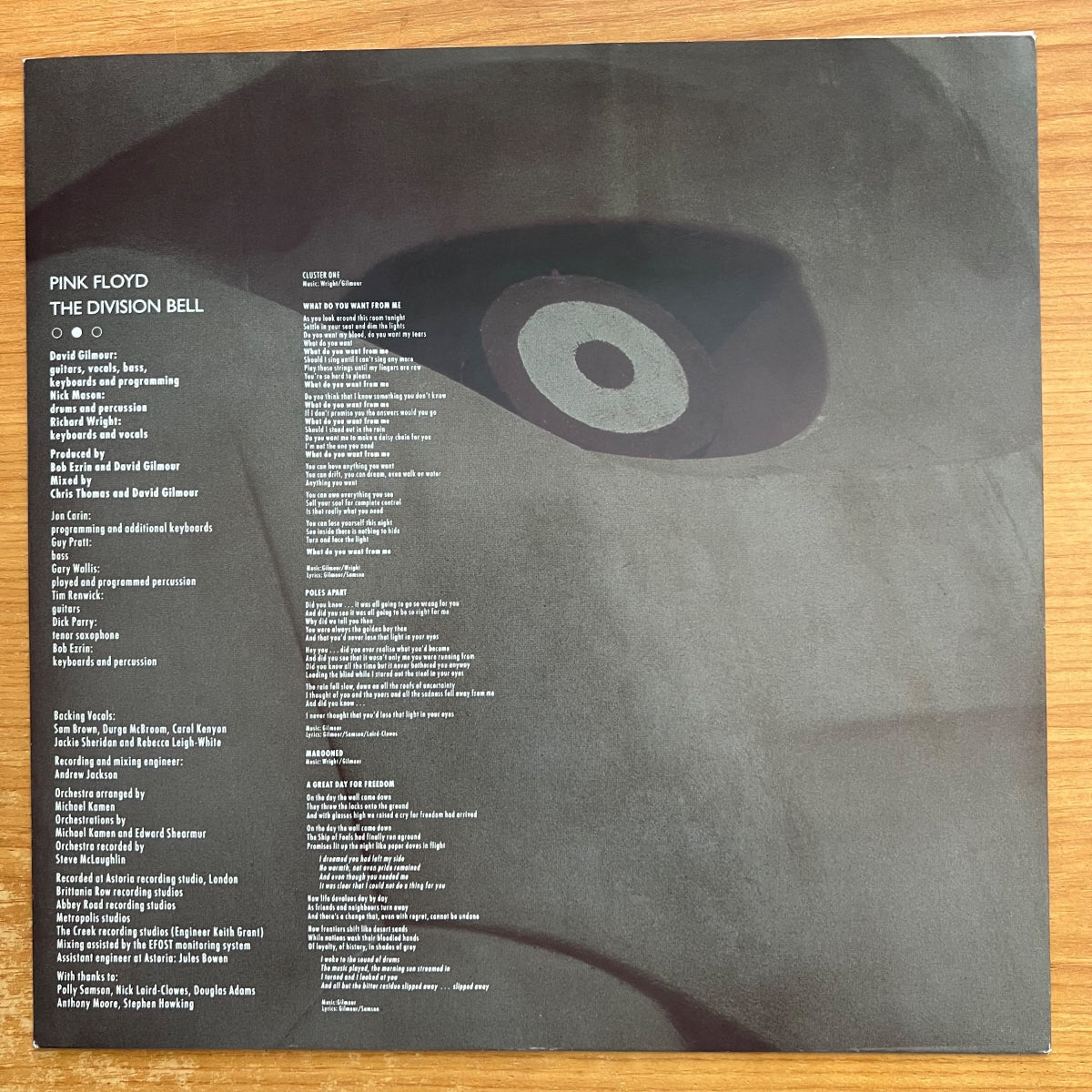 Pink Floyd - The Divison Bell / 1. UK-Press. 1994 - (M-/M-)
