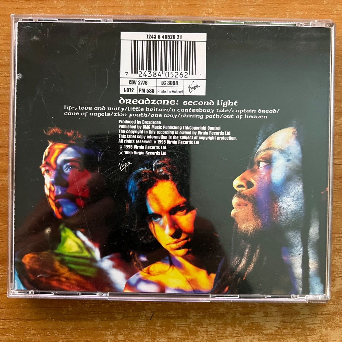 Dreadzone - Second Light / CD - 1. NL-Press. 1995