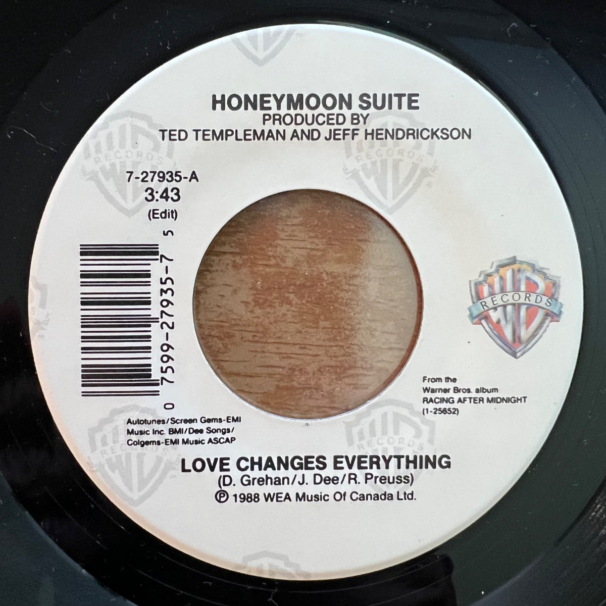 Honeymoon Suite - Love Changes Everything / 1. US 1988 - (M-/M-)
